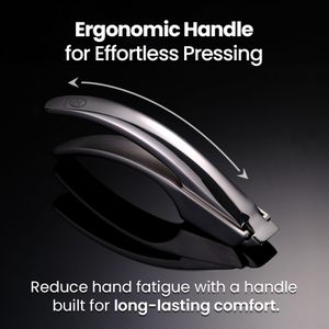Stainless Steel Garlic Press – Heavy Duty Kitchen Tool