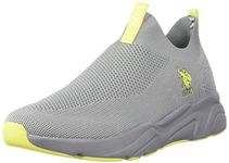 U.S. Polo Assn. Mens Duncan 3.0 Grey Sneaker - 7 UK (2FD22346G07)