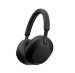 Sony WH-1000XM5 Best Active Noise Cancelling Wireless Bluetooth Over Ear Headphones with Mic for Clear Calling,Battery Life 30 Hours -Black