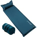 Self Inflating Sleeping Pad for Camping - 3.8/5/7.6 cm Camping Pad, Lightweight Inflatable Camping Mattress Pad, Insulated Foam Sleeping Mat for Backpacking, Tent, Hammock