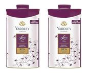 2 x 100gm Yardley London Perfumed Talcum Powder Lace Satin