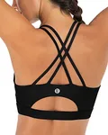 RUNNING GIRL Strappy Sports Bra for