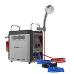 CAMPLUX Nano Portable Gas Water Heater 3L/min, Instant Outdoor Camping Shower for Off-Grid Use, Battery Ignition, Butane Canister Compatible, Nano 3