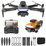 4K Drone Advanced with Long Flight Time (30 mins), Real-Time Video Transmission, Obstacle Avoidance, One-Touch Takeoff/Return for Easy Aerial Photography and Exploration.(Multicolor)