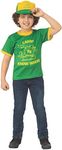 Rubie's Boy's Stranger Things 3: Dustin's "Camp Know Where" Costume Top, Multicolor, Large