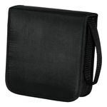 Hama CD Wallet for 40 Discs | CD/DVD/Blu-Ray | Folder for Storage, Space-Saving for the Office, Car and at Home | Black