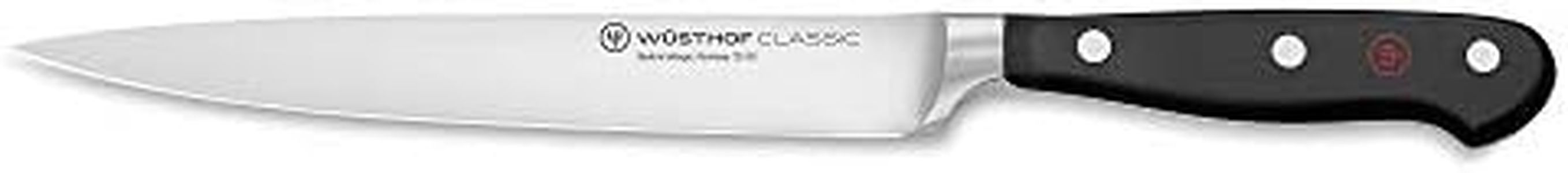 Wüsthof Classic 7 Inch Fillet Knife, Flexible Blade (1040103718), Precision Forged High-Carbon Stainless Steel Blade