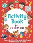 Activity Book For 5-6 Year Olds: Ma
