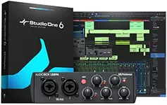 PreSonus AudioBox 96 - USB, Audio interface, For Recording, Streaming, Podcasting with Software Bundle including Studio One Artist, Ableton Live Lite DAW, 25th Anniversary Edition