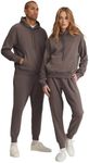 NAADAM Unisex Terry Hoodie, Steel Gray,Small