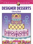 Dover Publications-Creative Haven Designer Desserts, Other, Multicoloured, 0.53 x 20.95 x 27.94 cm