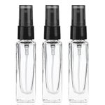 Happy Packaging 8 ml Clear Glass Perfume Bottle With Spray For Perfume Essential Oils Aromatic Water Refillable | Reusable (3)