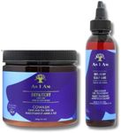 As I Am dry & itchy scalp care cowash & Hair Oil Value Bundle