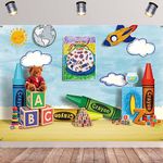 Crayon Xiaoxin Stationery by YRIOWMI with Birthday Background Design, 7 x 5 FT