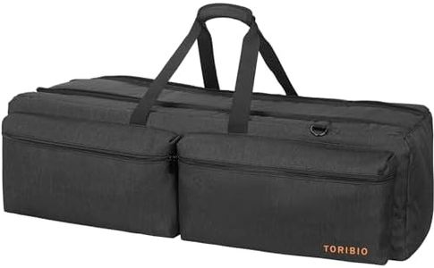 TORIBIO Telescope Case Bag, 40" Padded Storage Bag and Telescope Carrying Case for Telescope, Telescope Travel Bag with Pockets & Buckled Straps to Easily Secure Optical Tube & Tripod
