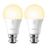 Sengled Smart Bulbs Alexa Light Bulbs Bayonet, WiFi Bulbs That Work with Alexa Smart Home Devices & Google Home, Dimmable LED Bulbs B22, Remote Control, Smart Light Bulbs 8.8W, 806LM 2700K, 2 Pack