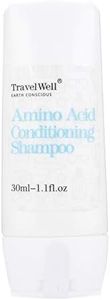 Travel Well Hotel Shampoo and Conditioner Supplies for Guests 2 in 1, 1.0 Fl Oz/30ml, Individually Wrapped 200 Bottles per Box | Travel Size Toiletries | Hotel Toiletries Bulk Set