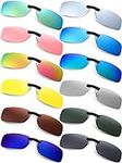 Weewooday 12 Pieces Polarized Clip 