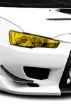 tuf-kote® Self Adhesive Yellow Colored Transparent Headlight Tail Light Tint Film [12 Inches x 36 Inches]