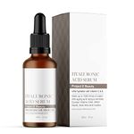 Hyaluronic Acid Serum by Project E Beauty | Anti-Aging for the Face & Eyes | Plumping & Hydrating Facial Skin Care | Removes Dark Spots & Wrinkles | Vitamin C & E | For Dry Skin | 1oz