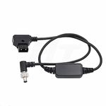 HangTon 12V D-tap Locking DC Barrel Power Cable for Blackmagic ATEM Mini, SmallHD, Atomos Ninja V Monitor, Zaxcom Lectrosonics Wireless, MixPre-10, DECIMATOR