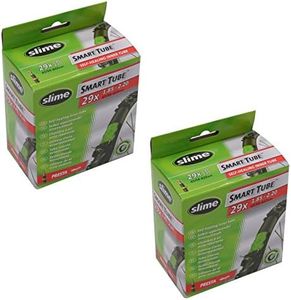 Slime Smart Tube 29" X 1.85-2.20 Self Healing Bike Inner Tubes - Presta Valve (Pair)