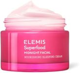 ELEMIS Superfood Midnight Facial Night Cream 50 ml – Hydrating & Nourishing Anti-Ageing Night Cream for Radiant, Healthy-Looking Skin