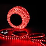 Errol Led Strip Lights | led Rope Light | Water Proof Strip Lights for Room | led Strip Light for Ceiling | Decorative | Home Decor Lights | Diwali Light (45 Meter, Red)