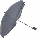 Universal Parasol Sun Shade Canopy Umbrella for Prams, Pushchairs, and Buggies - Versatile Sun Protection for Baby Strollers (Grey)