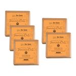Nat Habit Healing Turmeric-Oats Bath Soap With Ayurvedic Cold Processed For Scar Reduction, Gentle Exfoliation, Tan Removal & Cleansing (125g x 5)