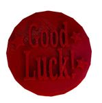 Good Luck Cake Stamp Embosser for Cupcake Cookie Icing Fondant Cookie Cutter