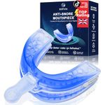 SOFIVIA Anti Snoring Devices for Quieter Sleep Adjustable Mouthpiece for Comfortable Shared Nights Reusable Design for Men Women Home Travel 2.44 x 1.18 x 0.43 in