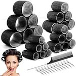 Cludoo 24PCS Heatless Hair Rollers 