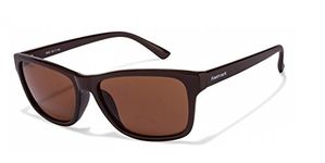 Fastrack Dark Brown Colored Square Shaped 100% UV Protected Sunglasses for Men (P357BR3V)