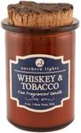 Northern Lights Candles - Spirit Jar Candles - Whiskey & Tobacco - 52601