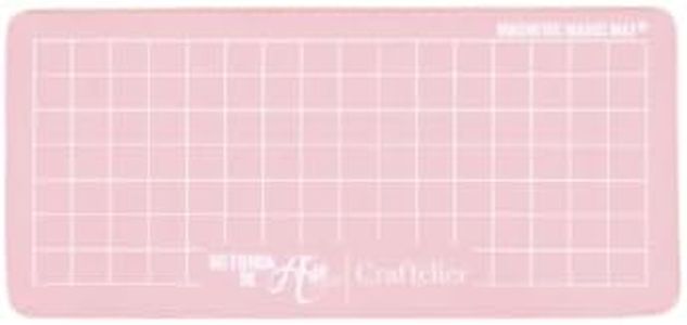 Craftelier - Mini Magic Mat® Magnetic Self-Healing Cutting Mat for Mini Evolution by We R | Ideal for Use with Your Die Cutting Machine | Dimensions 16,4 x 7,5 x 0,3 cm - Pink Colour