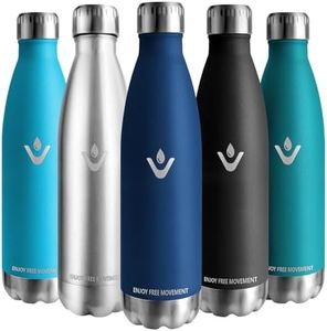 Vikaster Botella agua termica, 750ml Botella agua acero inoxidable, Mantener 12H Caliente/24 Frío, Termo Sin BPA, Botella termica Niños, Adultos, Deporte, Oficina, Exteriores