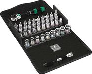 Wera Zyklop Speed 8100 SA All-In Ratchet Set, 1/4" Drive, Metric, 42pc, 05003755001