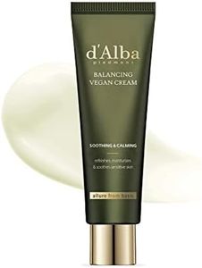 d’Alba Italian White Truffle Mild Skin Balancing Vegan Cream, Hydrating and Gentle Moisturizer, Mild pH Balancing Cream with White Truffles for Sensitive Skin, Watery Lightweight Texture, Korean Skincare (55ml)