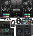 Hercules DJControl Inpulse 500 2-Channel DJ Controller with New Designed Eris 3.5 Studio Monitors Includes Download for Newest Version Prime & Studio Magic Plug-in Suite Software