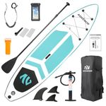 ADVENOR Paddle Board 11'x33 x6 Extra Wide Inflatable Stand Up Paddle Board with SUP Accessories Including Adjustable Paddle,Backpack,Waterproof Bag,Leash,and Hand Pump,Repair Kit.