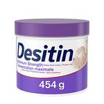 Desitin Diaper Rash Cream for Baby, Zinc Oxide Cream, 454g/16 Oz, Imported From Canada