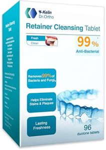 Y-Kelin Orthodontic Retainer Cleansing Tablet 96 Tablets