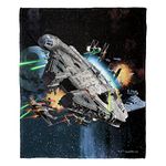 Northwest Star Wars Silk Touch Throw Blanket, 50" x 60", Falcon