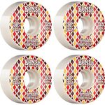 Bones Wheels STF V2 Retros White Skateboard Wheels - 53mm 103a (Set of 4)