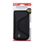 Nite Ize Clip Case Hardshell Horizontal Phone Holster - Horizontal Protective, Clippable Phone Holder for Your Belt Or Waistband - XX Large - Black