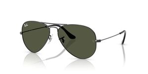RAY-BAN Unisex UV Protected Green Lens Pilot Sunglasses - 0RB3025I00262