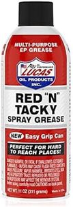 Lucas Oil 11025 Red "N" Tacky Grease Aerosol - 11 Ounce