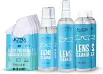 Ultra Clarity Powered by Nano Magic Eyeglass Lens Cleaning Spray 22oz Value Pack | 2 2oz Sprays, 6oz Spray, 2 6oz Refills, 5 Microfiber Cloths | Ideal for Glasses, Phone, Screens, Coated Surfaces