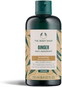 The Body Shop Ginger Anti-Dandruff Shampoo (1x 250ml), Clarifying Shampoo for Dry, Itchy and Flaky Scalp, Vegan Haircare, Suitable for Sensitive Scalps